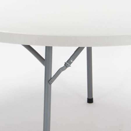 Atlas Commercial Products TitanPRO™ 60" Round Plastic Folding Table PFT2-60R